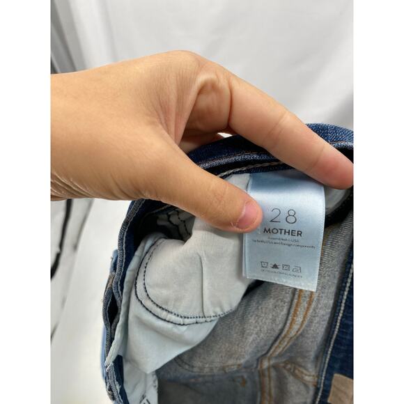 Mother 28 the rascal ankle zip in Can't leave it alone - Picture 5 of 5